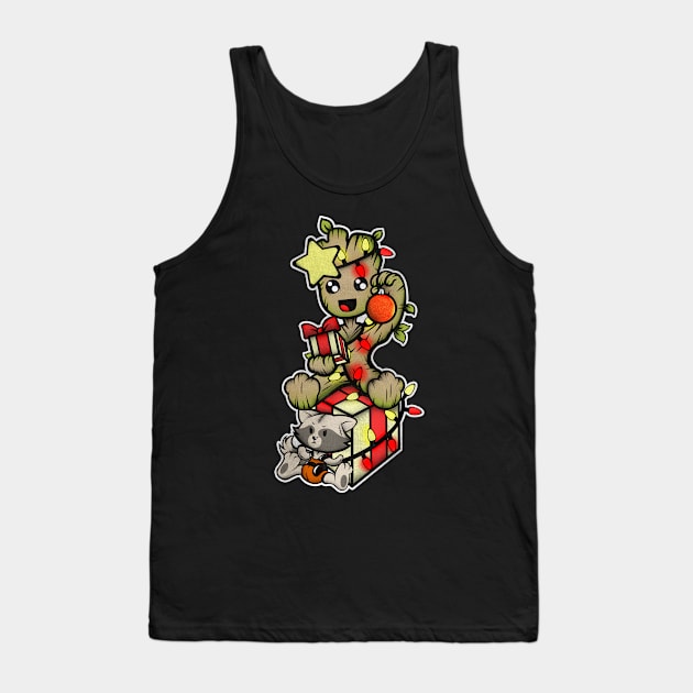 Merry Grootsmas Tank Top by Fearcheck